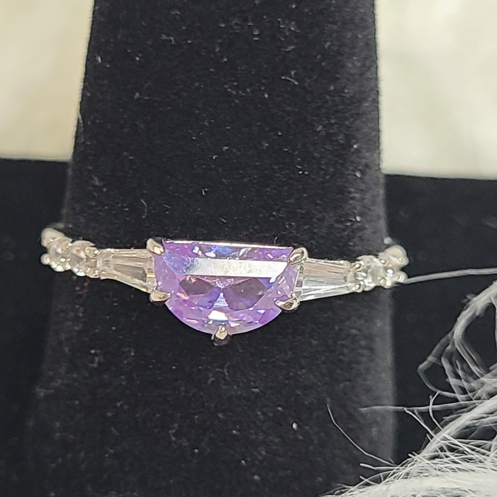BP - Lab Created Light Amethyst on .925 SSS